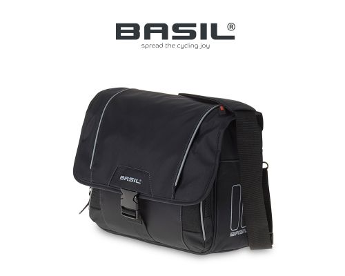 BASIL SPORT DESIGN FRONT BAG BLACK 8L Bicycle Bag