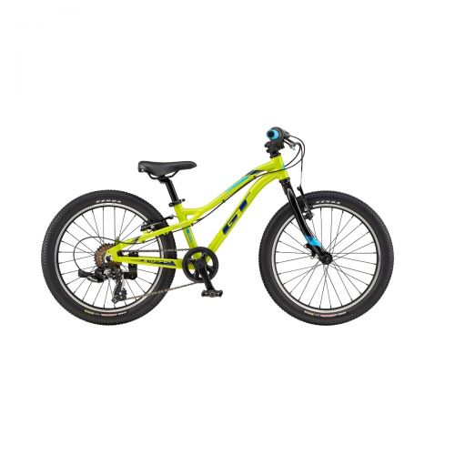 GT Stomper Ace Kids Mountain Bike - 2019 - Yellow - 20 Inch Wheel