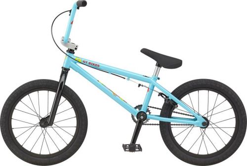 GT Jr Performer 2021 - Kids BMX Stunt Bike - Aqua - 18" Wheel