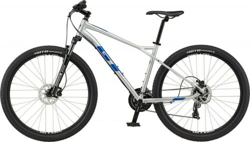 GT Aggressor Expert 2022 - Hardtail Mountain Bike - Silver - XS / S / M / L / XL