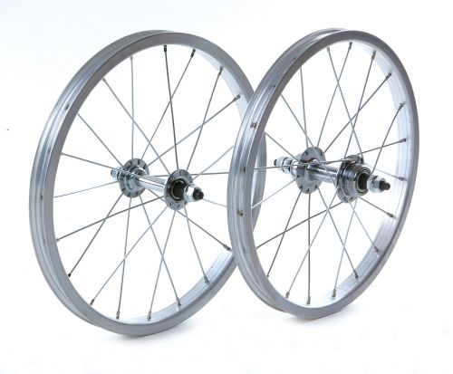 Tru-build Wheels 16 X 1.75" Kids Bike Silver Front Wheel.