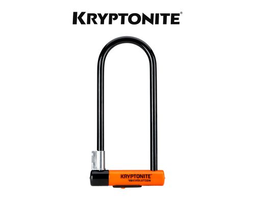 Kryptonite Evolution long shackle Bicycle U-lock with FlexFrame bracket