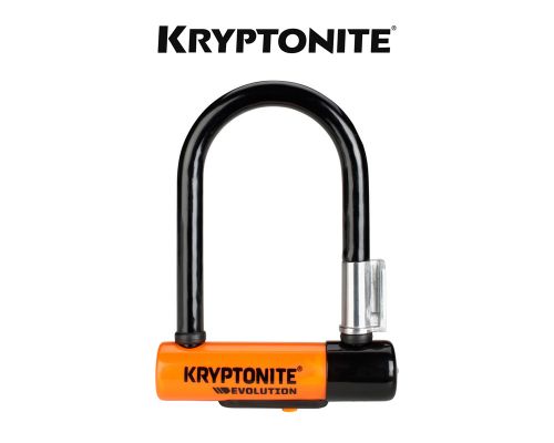 Kryptonite Evolution Mini-5 Bicycle Lock - with FlexFrame U bracket