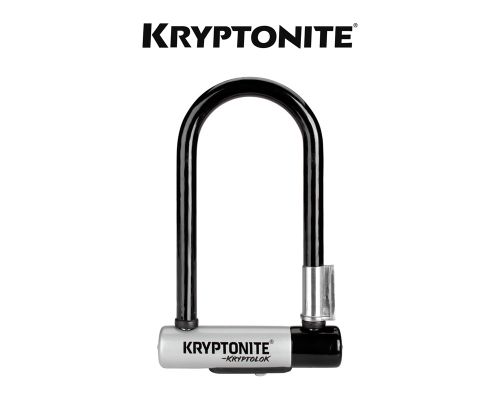 Kryptonite KryptoLok Mini Bike U-lock with FlexFrame bracket