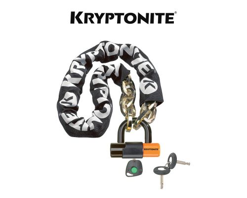 Kryptonite New York Bike Chain with series 4 disc lock 3 feet 3 inches (100 cm)