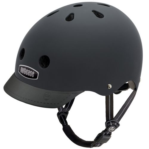Nutcase Super Solid Street Blackish Cycle Helmet