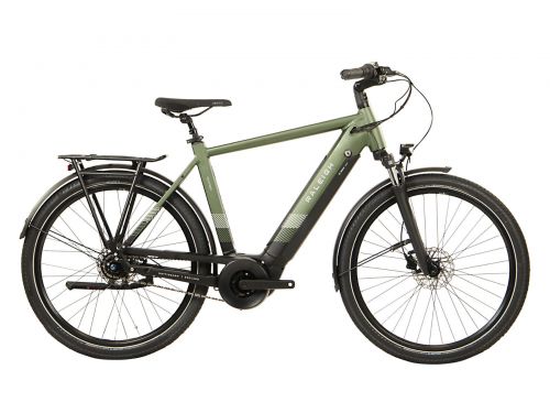 Raleigh Electric Hybrid Bike Centros Crossbar Hub Green 2022