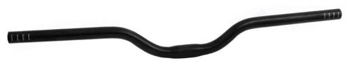 Raleigh RNH363 - Alloy Mountain Bike 620mm Wide Riser Handlebar with a 30mm Clamp Diamater in a Black