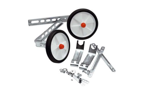 Raleigh Universal Fit Stabiliser Set for Children's Bicycles with 12-20 Inch Wheels in Silver