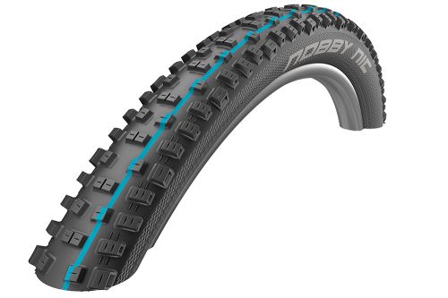 SCHWALBE TYRES & TUBES NOBBY NIC ADX 29x2.6 SPGR TL 2017 29x2.6 Black