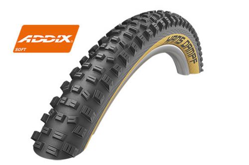 SCHWALBE TYRES & TUBES HANS DAMPF APX SS TLE 29X2.6 2020 29x2.60 Beige